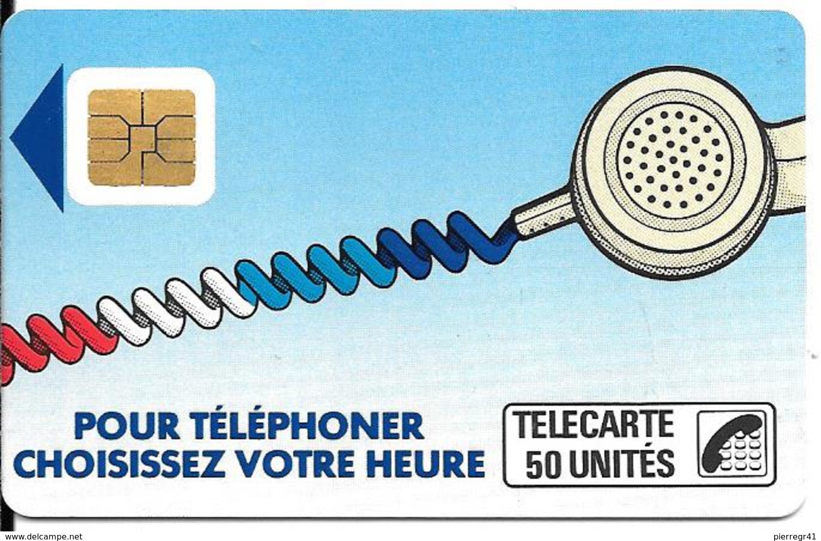 CARTE-PUBLIC-KO49A.670.1-SO3-50U-CORDON-FOND BLEU-OFFSET-V° N° Lasers A 02011/4Pe-Utilisé-TBE - Telefonschnur (Cordon)