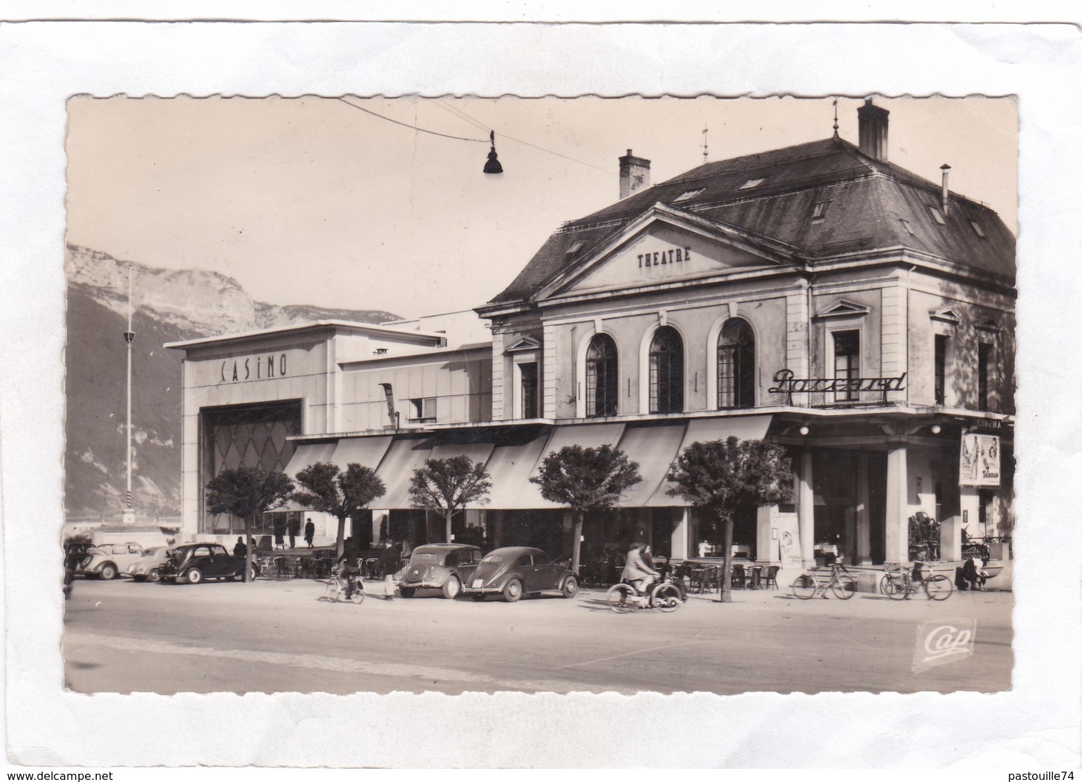 CPSM.  14 X 9  -  14  ANNECY  -  Le  Casino Et Le Théâtre - Annecy