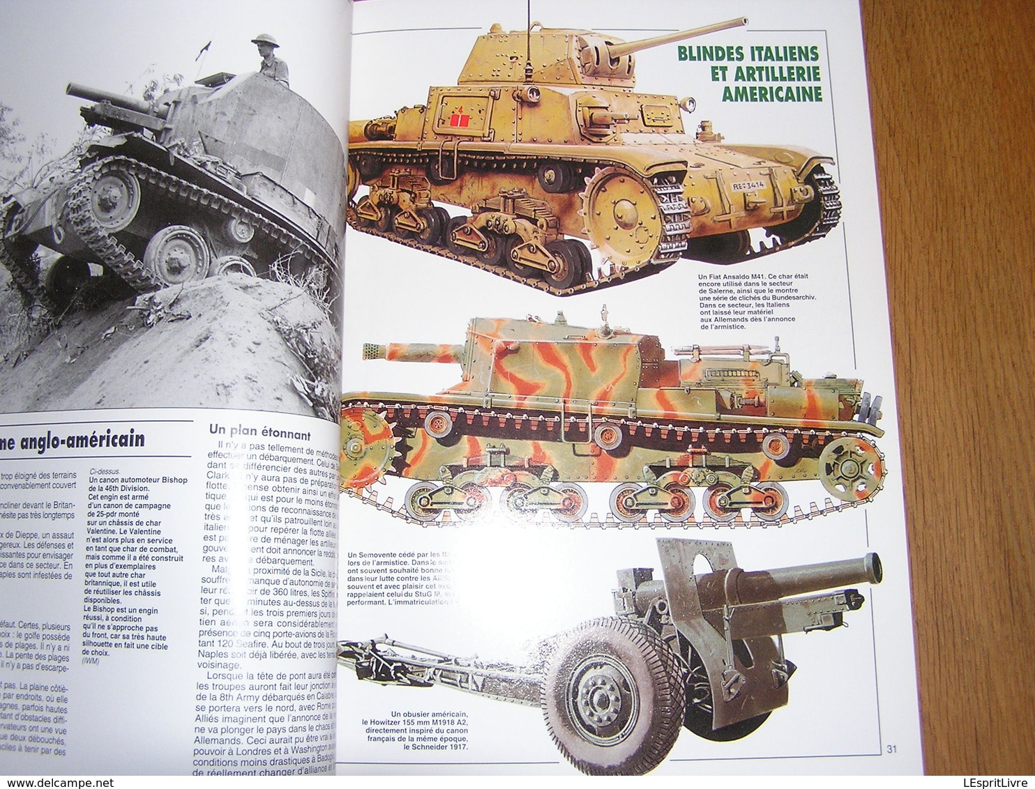 ARMES MILITARIA Magazine Hors Série N° 41 Guerre 40 45 Débarquement Italie Salerne Calabre Armée Britannique US Army