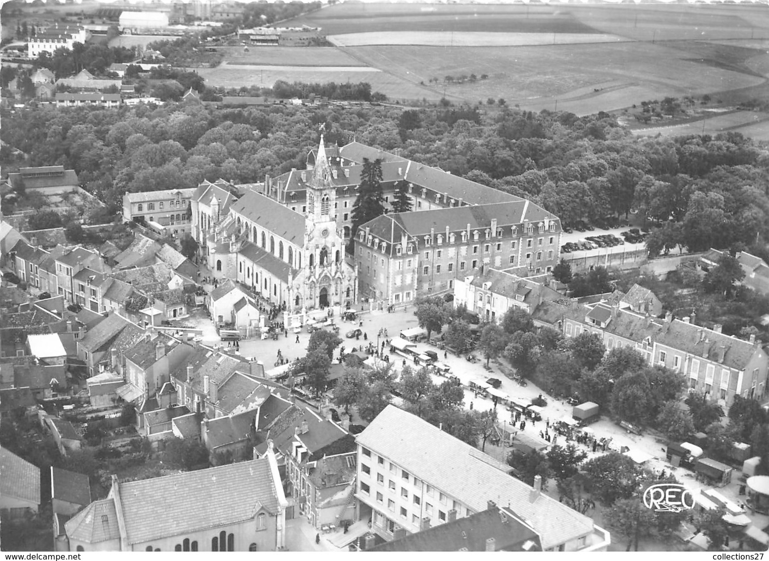 36-ISSOUDIN- VUE AERIENNE - Issoudun