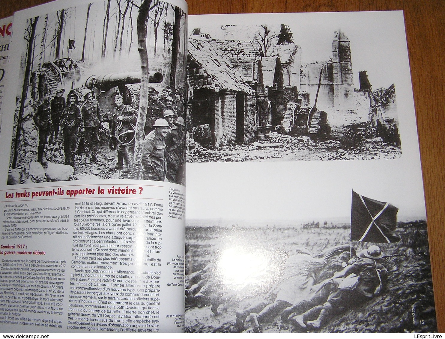 ARMES MILITARIA Magazine Hors Série N° 70 Guerre 14 18 1918 Aviation Char Mark 4 Tank Verdun Somme Marne Poilu Tranchée