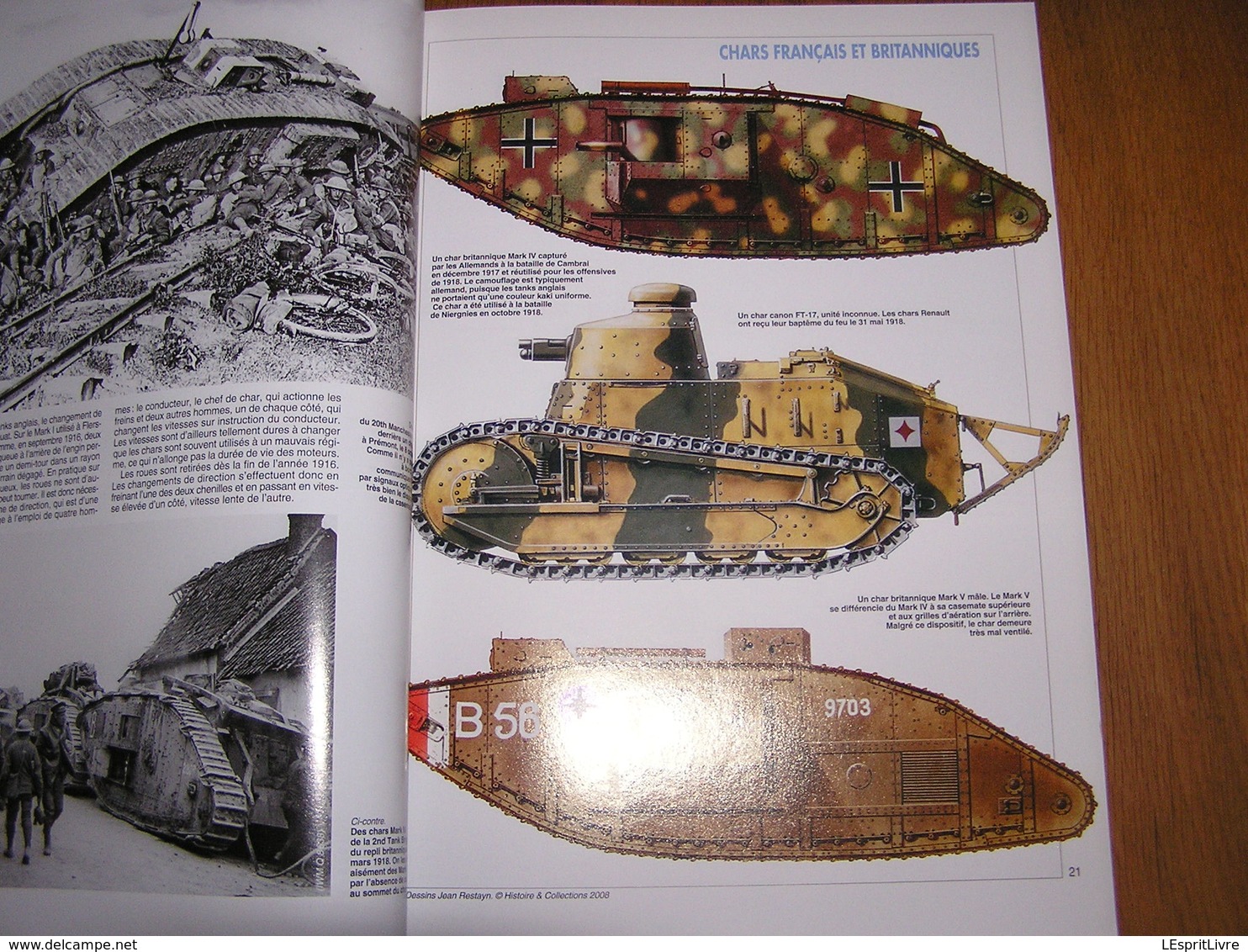 ARMES MILITARIA Magazine Hors Série N° 70 Guerre 14 18 1918 Aviation Char Mark 4 Tank Verdun Somme Marne Poilu Tranchée