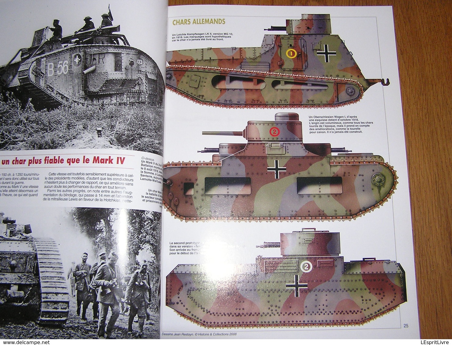 ARMES MILITARIA Magazine Hors Série N° 70 Guerre 14 18 1918 Aviation Char Mark 4 Tank Verdun Somme Marne Poilu Tranchée