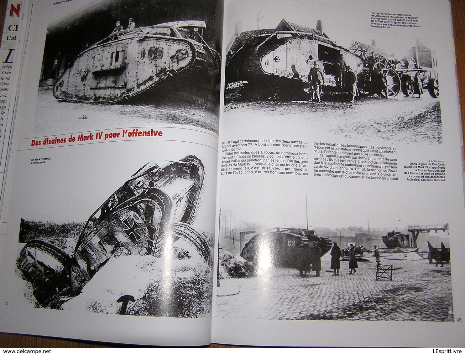 ARMES MILITARIA Magazine Hors Série N° 70 Guerre 14 18 1918 Aviation Char Mark 4 Tank Verdun Somme Marne Poilu Tranchée