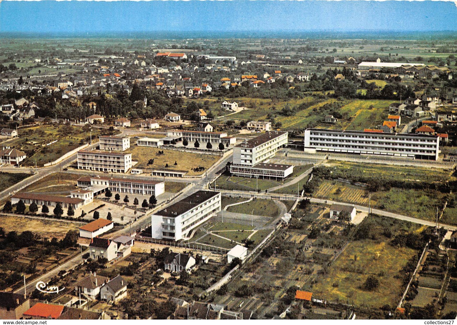 36-LE-BLANC- VUE GENERALE AERIENNE  LE COLLEGE - Le Blanc