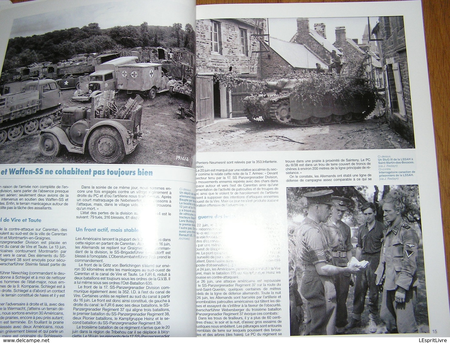 ARMES MILITARIA Magazine Hors Série N° 88 Guerre 40 45 Waffen SS en Normandie T2 1944 Goodwood Cobra Carpiquet Falaise