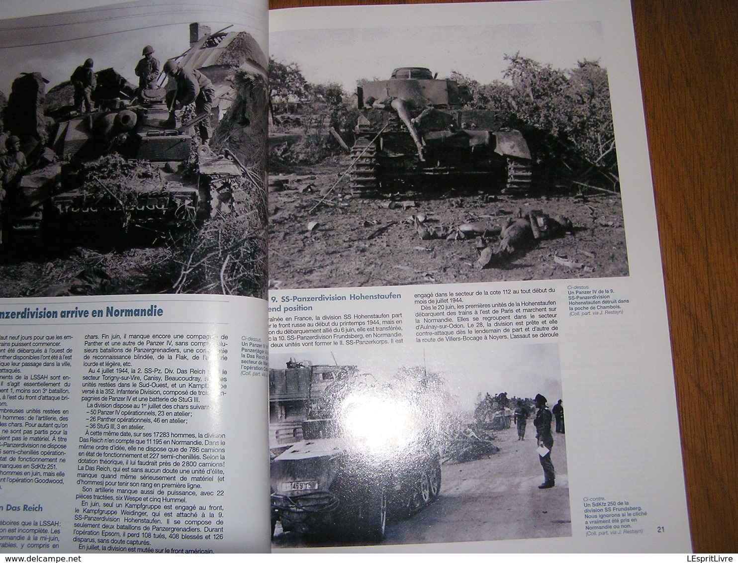 ARMES MILITARIA Magazine Hors Série N° 88 Guerre 40 45 Waffen SS en Normandie T2 1944 Goodwood Cobra Carpiquet Falaise