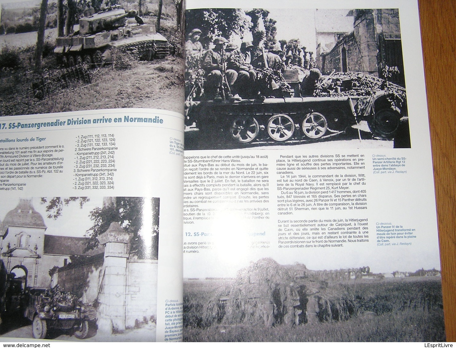 ARMES MILITARIA Magazine Hors Série N° 88 Guerre 40 45 Waffen SS en Normandie T2 1944 Goodwood Cobra Carpiquet Falaise