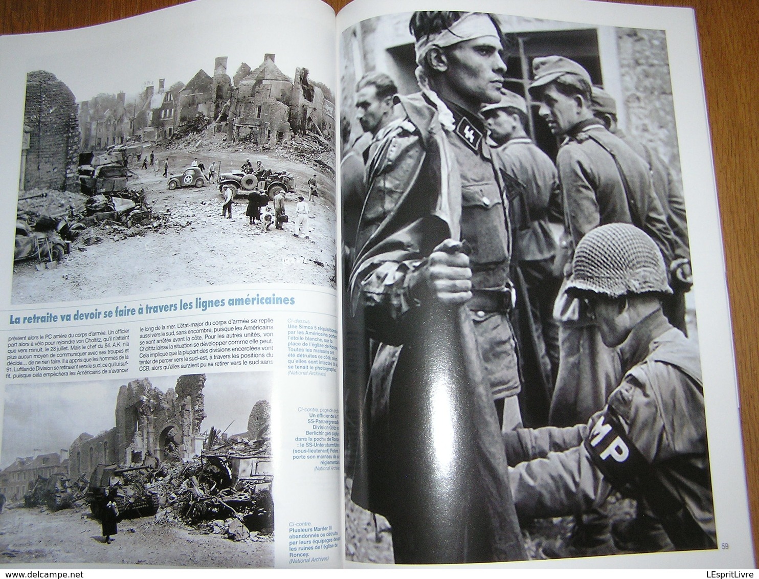 ARMES MILITARIA Magazine Hors Série N° 88 Guerre 40 45 Waffen SS en Normandie T2 1944 Goodwood Cobra Carpiquet Falaise