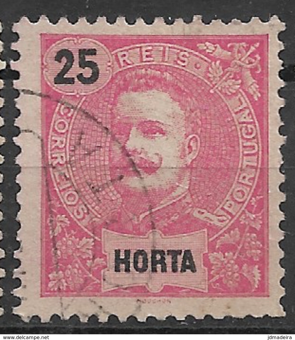 Horta – 1898 King Carlos 25 Réis - Horta