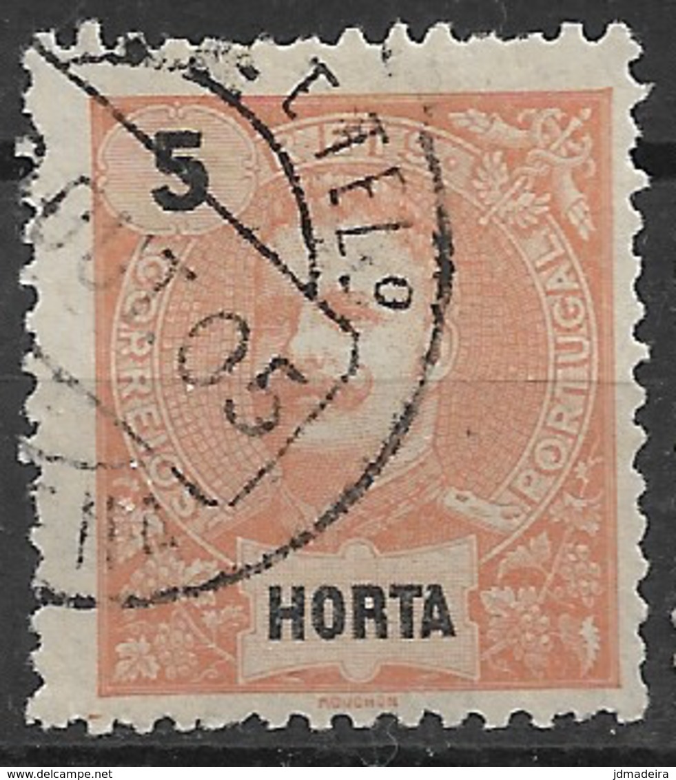 Horta – 1897 King Carlos 5 Réis - Horta