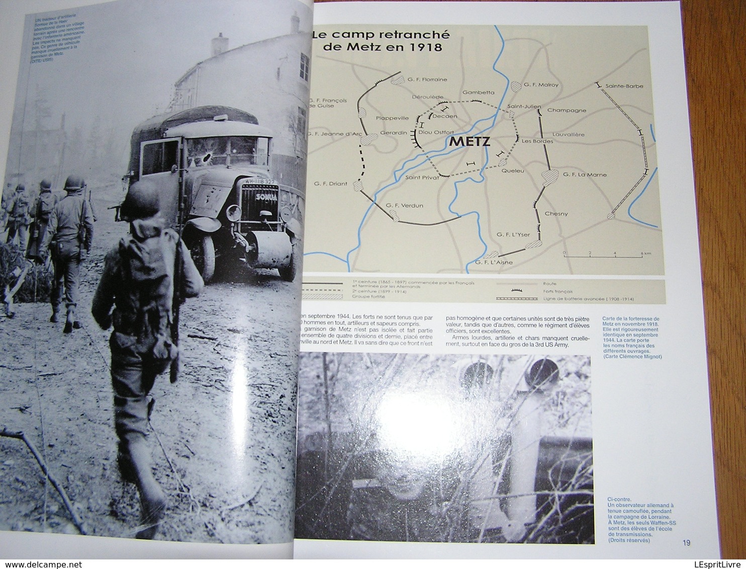 ARMES MILITARIA Magazine Hors Série N° 89 Guerre 40 45 Bataille de Metz 1944 Us Army Fort Driant Thionville Lorraine