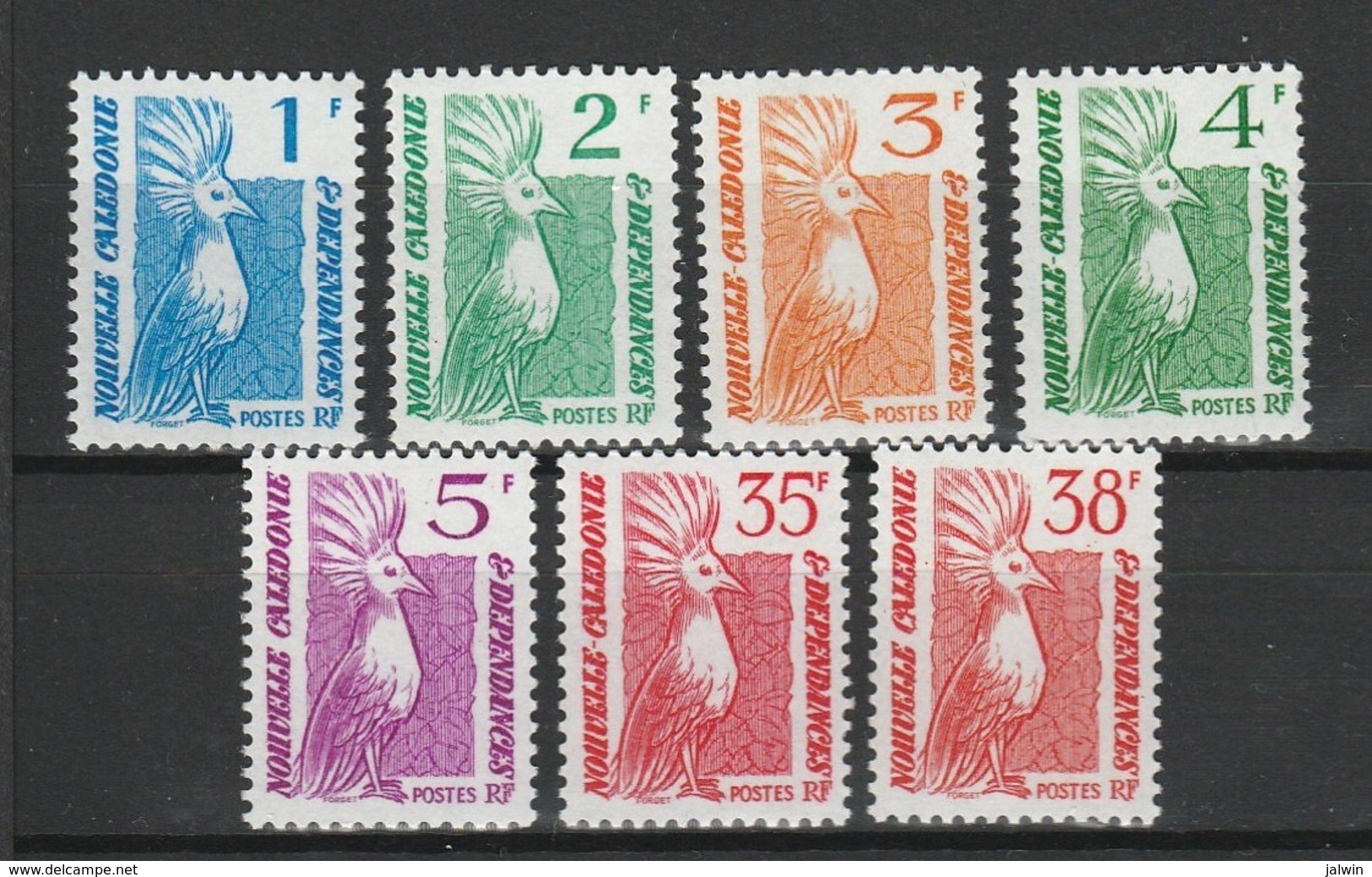 NOUVELLE CALEDONIE 1985 YT N° 491 à 497 ** - Unused Stamps