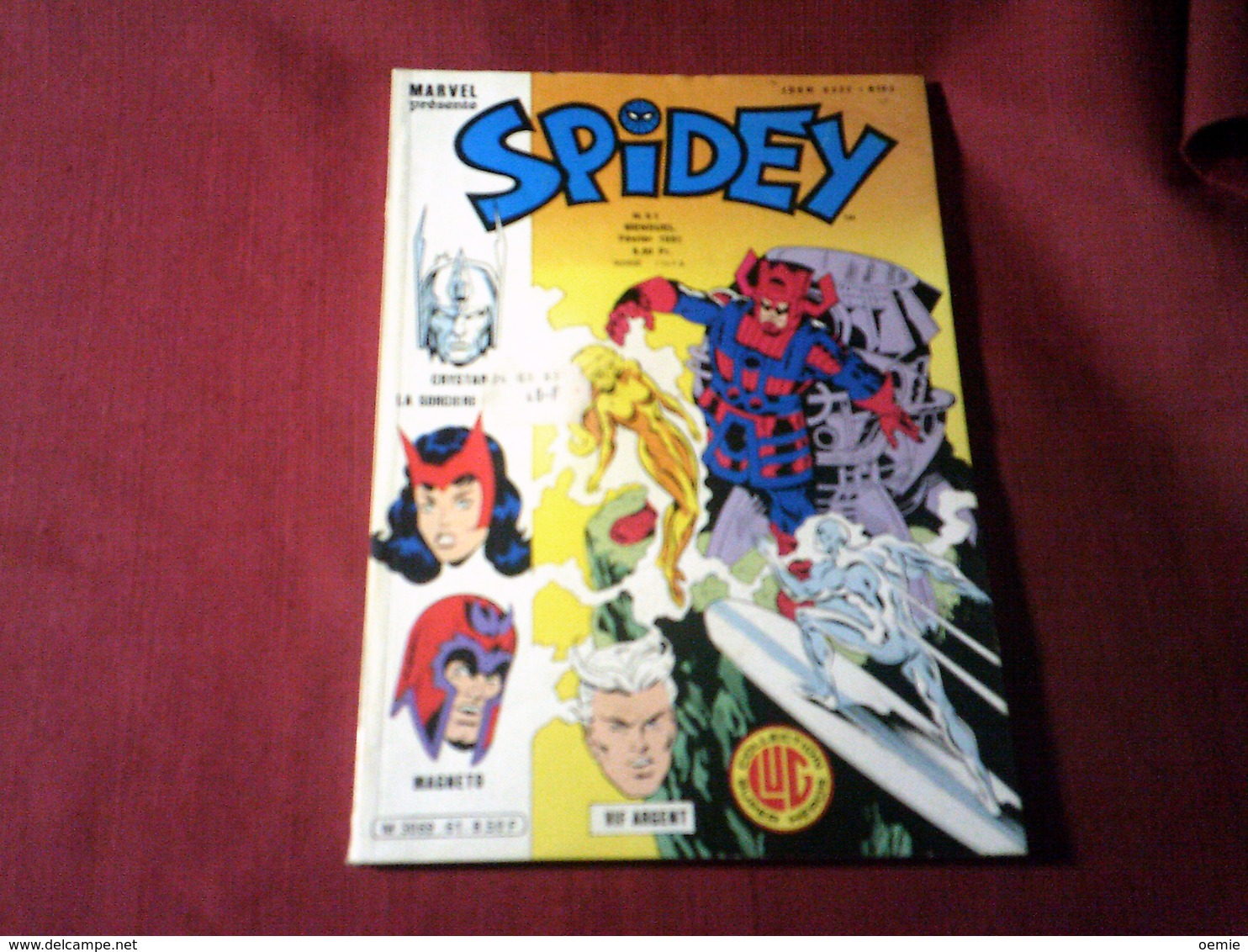 SPIDEY   N°  61  FEVRIER  1985 - Spidey