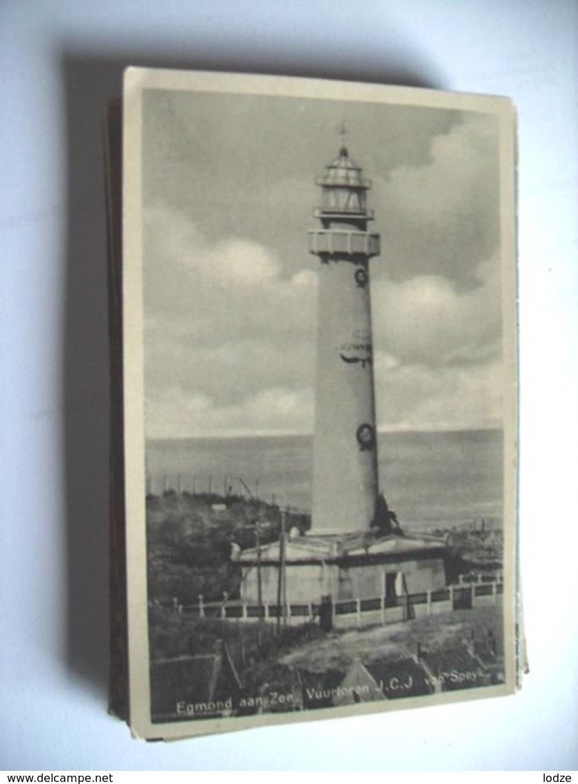 Nederland Holland Pays Bas Egmond Aan Zee Met Vuurtoren En Omgeving - Egmond Aan Zee