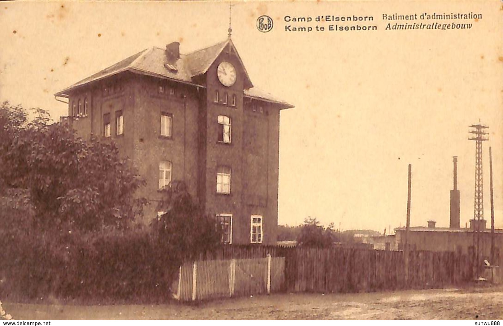 Camp D'Elseborn - Batiment D'administration (PhoB) - Butgenbach - Butgenbach