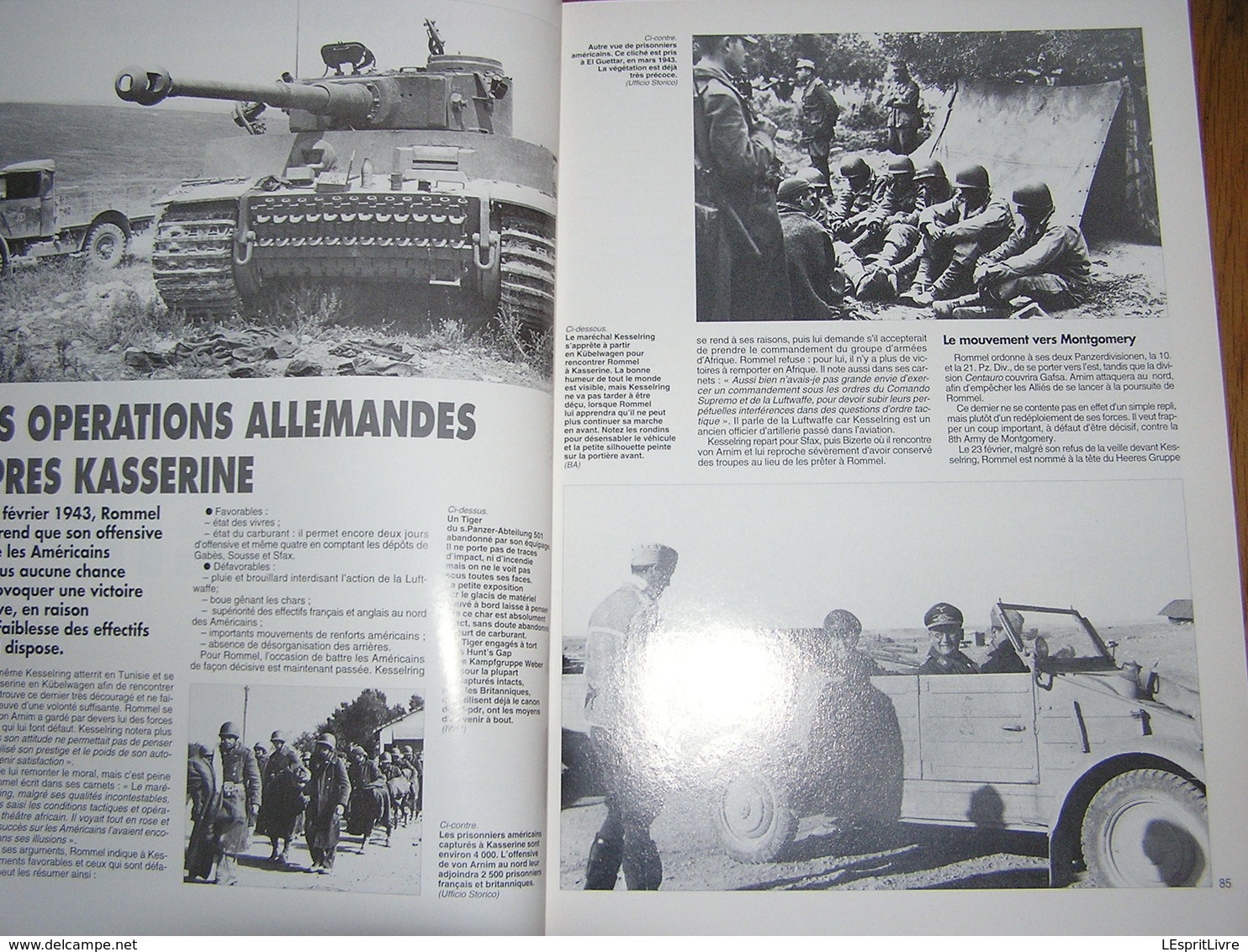 ARMES MILITARIA Magazine Hors Série N° 28 Guerre 40 45 Tunisie Afrique Ligne Mareth Armée Italienne Capri Rommel Messe - Oorlog 1939-45