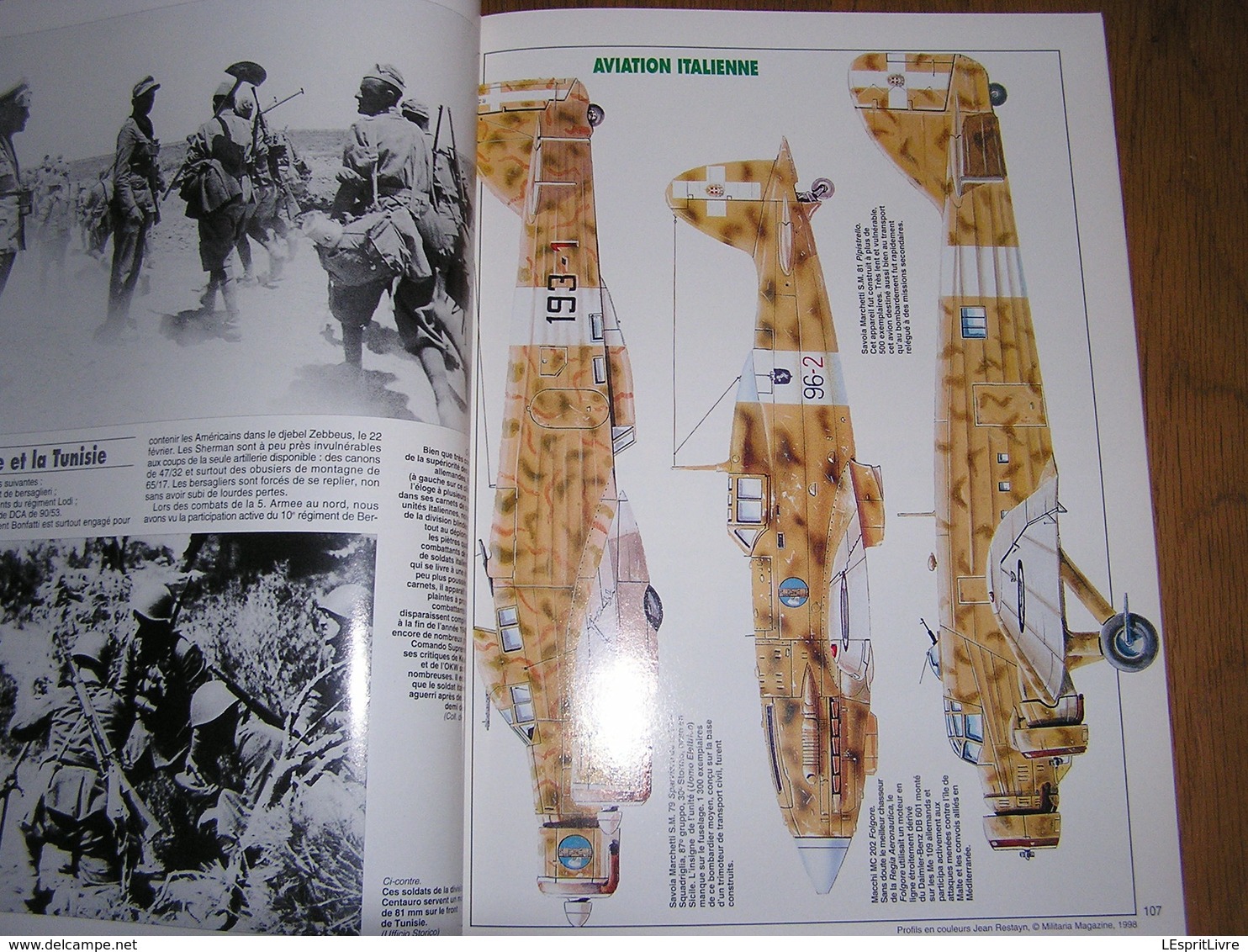 ARMES MILITARIA Magazine Hors Série N° 28 Guerre 40 45 Tunisie Afrique Ligne Mareth Armée Italienne Capri Rommel Messe