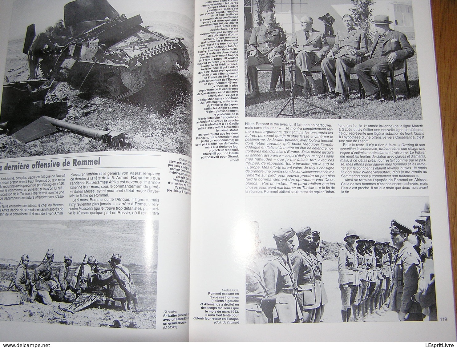 ARMES MILITARIA Magazine Hors Série N° 28 Guerre 40 45 Tunisie Afrique Ligne Mareth Armée Italienne Capri Rommel Messe