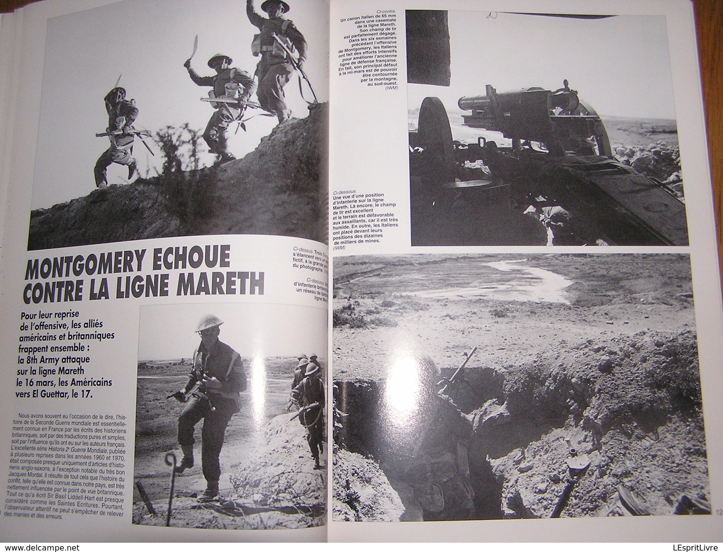 ARMES MILITARIA Magazine Hors Série N° 28 Guerre 40 45 Tunisie Afrique Ligne Mareth Armée Italienne Capri Rommel Messe