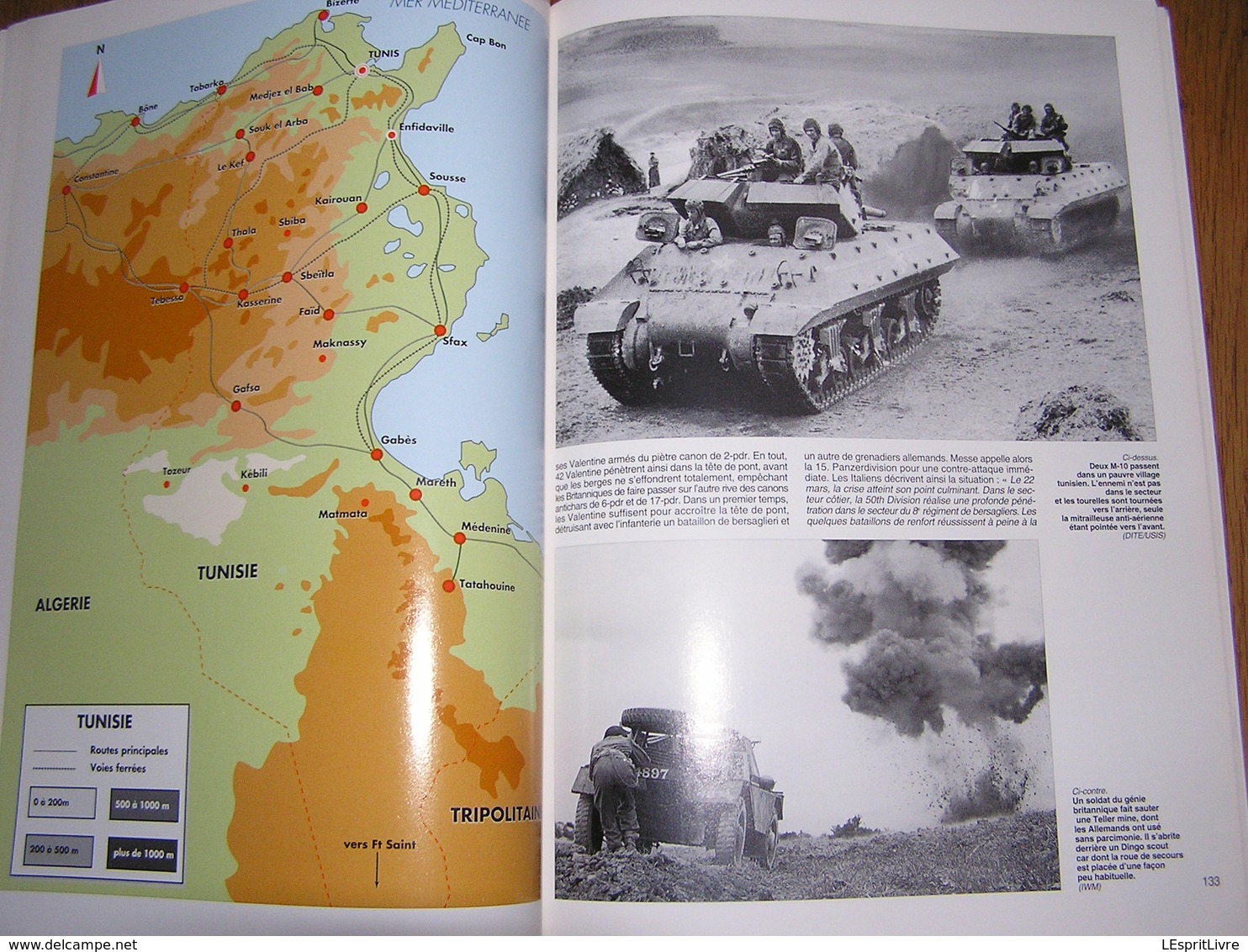 ARMES MILITARIA Magazine Hors Série N° 28 Guerre 40 45 Tunisie Afrique Ligne Mareth Armée Italienne Capri Rommel Messe