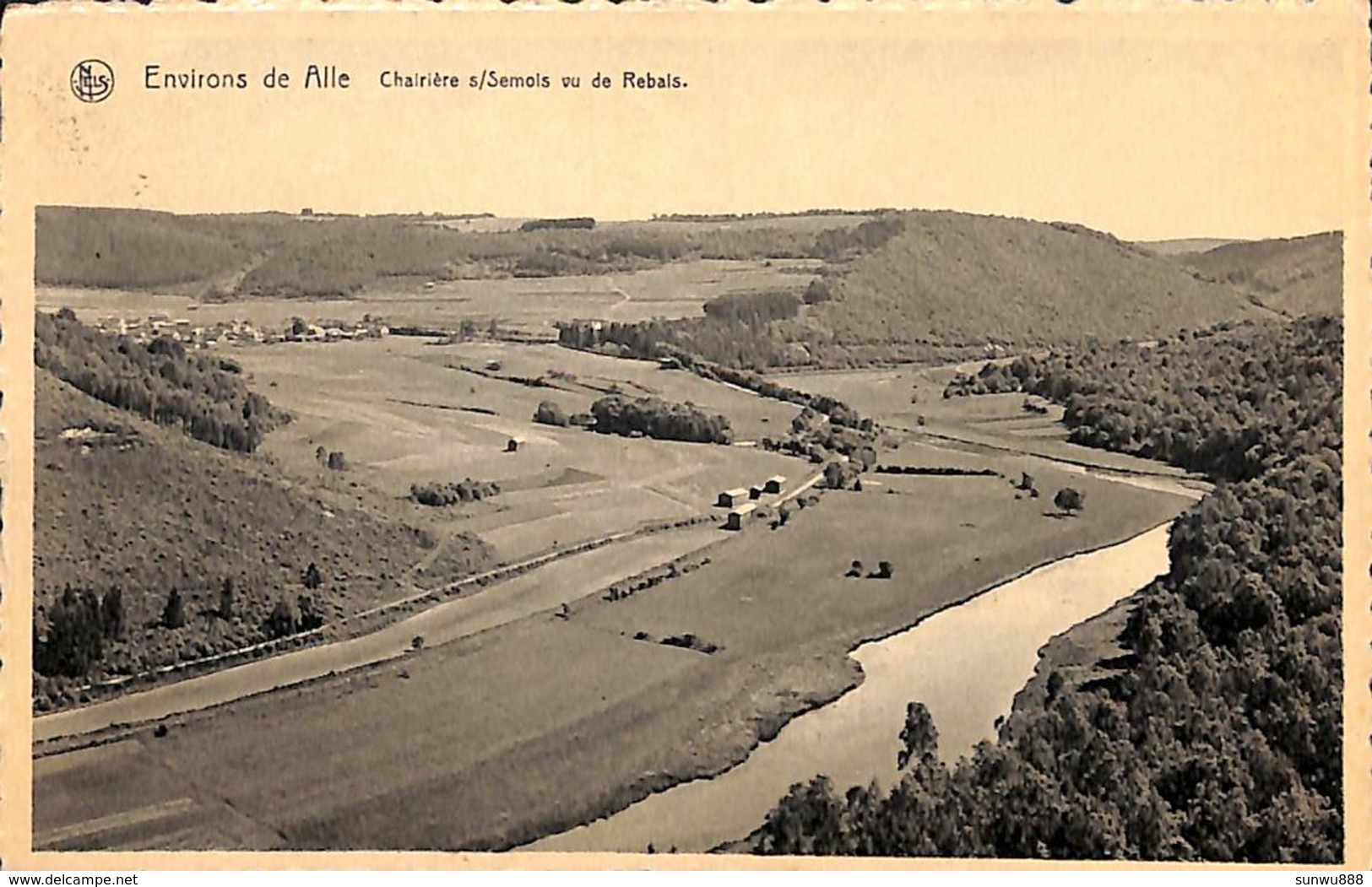 Environs De Alle - Chairière S/Semois Vue De Rebais (Edit. Lion-Pierret) - Vresse-sur-Semois