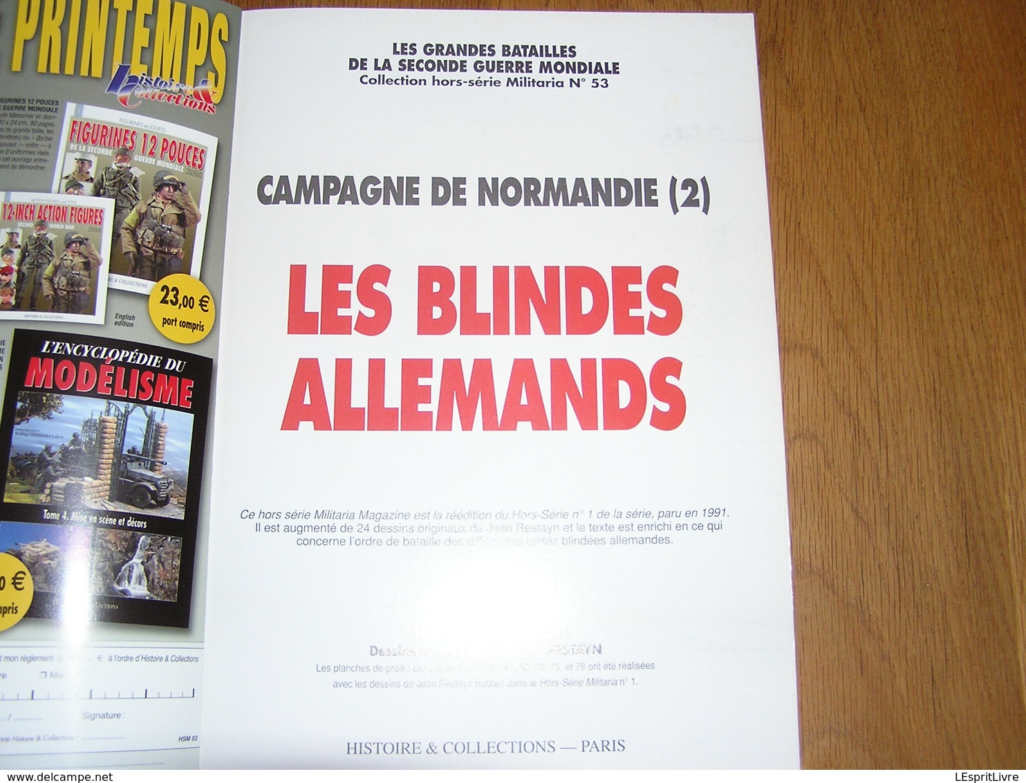 ARMES MILITARIA Magazine Hors Série N° 53 Guerre 40 45 Normandie 1944 Blindés Allemands Panzerdivision SS Hohenstaufen - Oorlog 1939-45