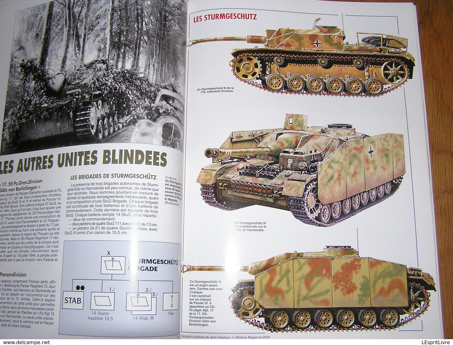 ARMES MILITARIA Magazine Hors Série N° 53 Guerre 40 45 Normandie 1944 Blindés Allemands Panzerdivision SS Hohenstaufen