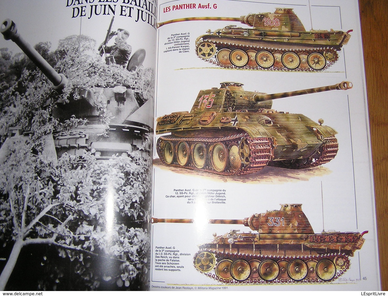 ARMES MILITARIA Magazine Hors Série N° 53 Guerre 40 45 Normandie 1944 Blindés Allemands Panzerdivision SS Hohenstaufen