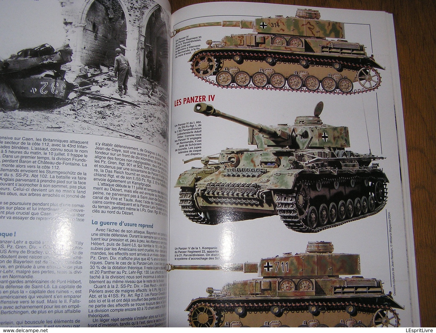 ARMES MILITARIA Magazine Hors Série N° 53 Guerre 40 45 Normandie 1944 Blindés Allemands Panzerdivision SS Hohenstaufen