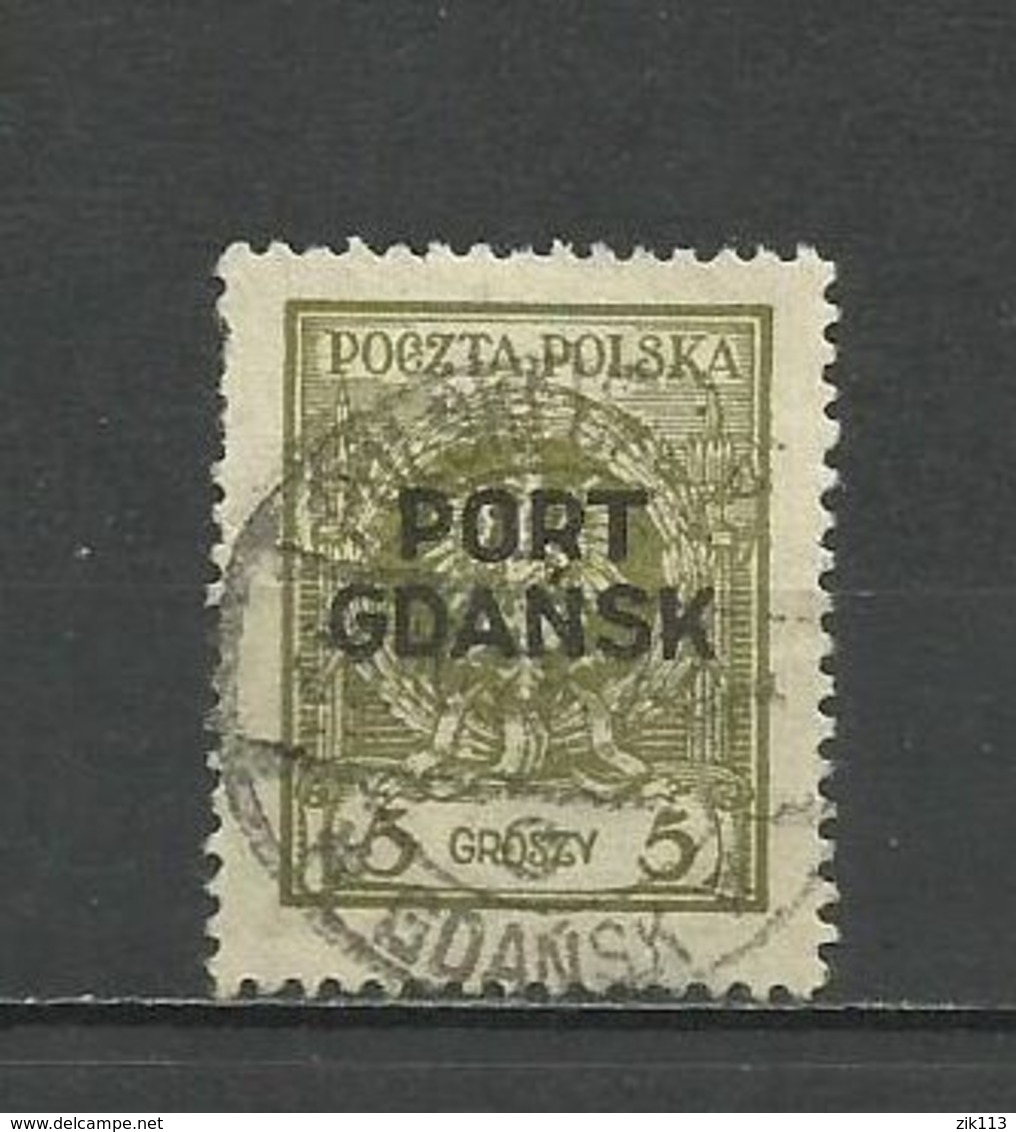 Danzig , Port Gdansk - Mi. Nr. 4 , Used - Port Gdansk