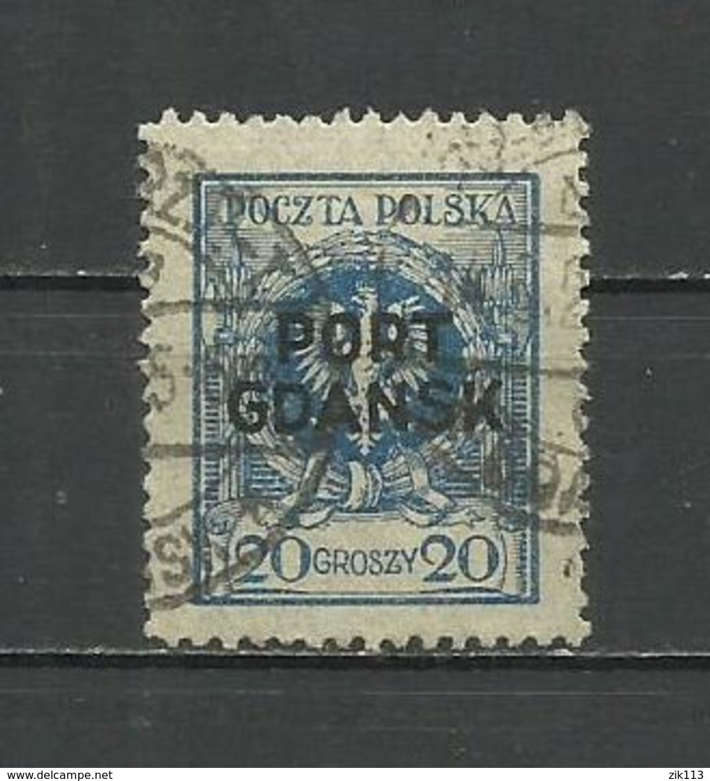 Danzig , Port Gdansk - Mi. Nr. 7 , Used - Sonstige & Ohne Zuordnung