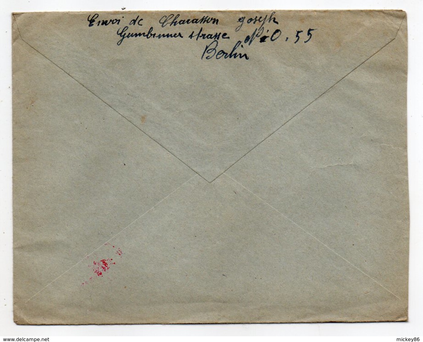 Allemagne -- 1943-- Tp N° 717 Sur Lettre  De Berlin N°74a   Pour LIGNIERES-18 (France)...cachet  Ae.........à Saisir - Lettres & Documents