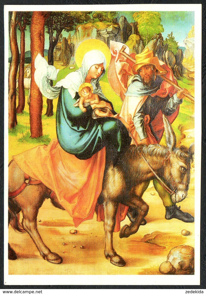 D2731 - Albrecht Dürer Künstlerkarte - Weihnachtskrippe Krippe Geburt Christi - Kunstpostkalender - Altri & Non Classificati