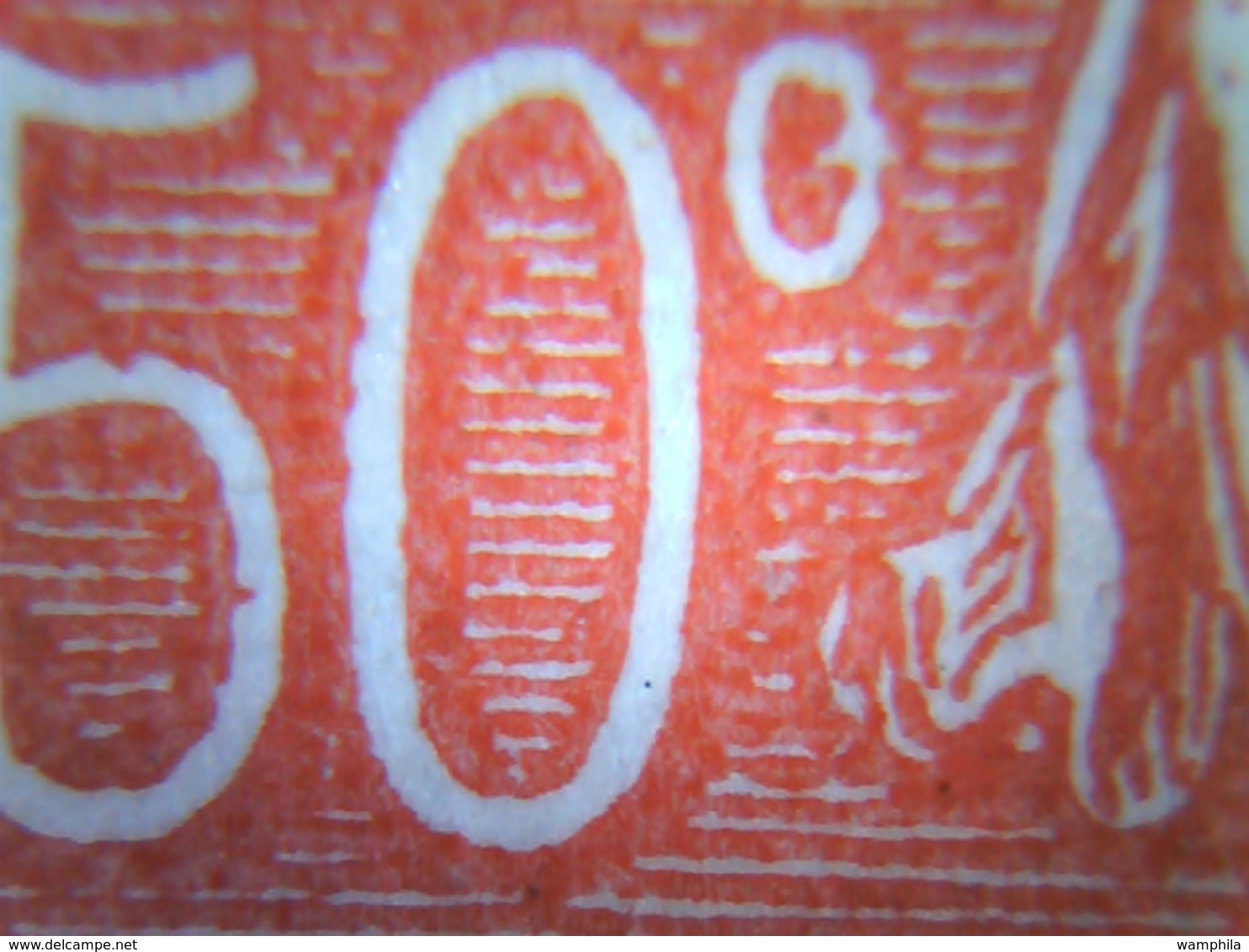France N°199k (*) Variété 50° .4 Timbres. - Unused Stamps