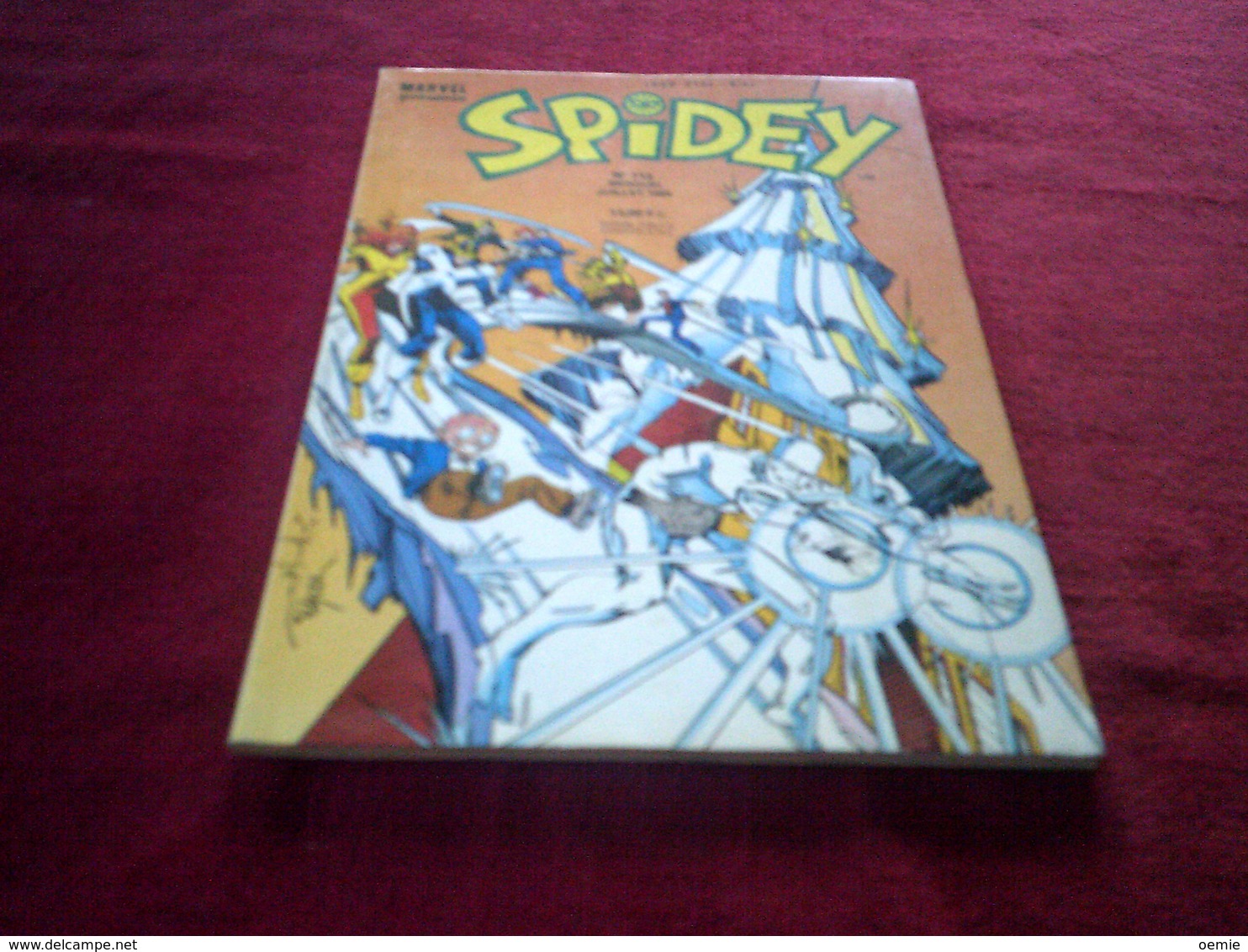 SPIDEY   N° 114   JUILLET  1989 - Spidey