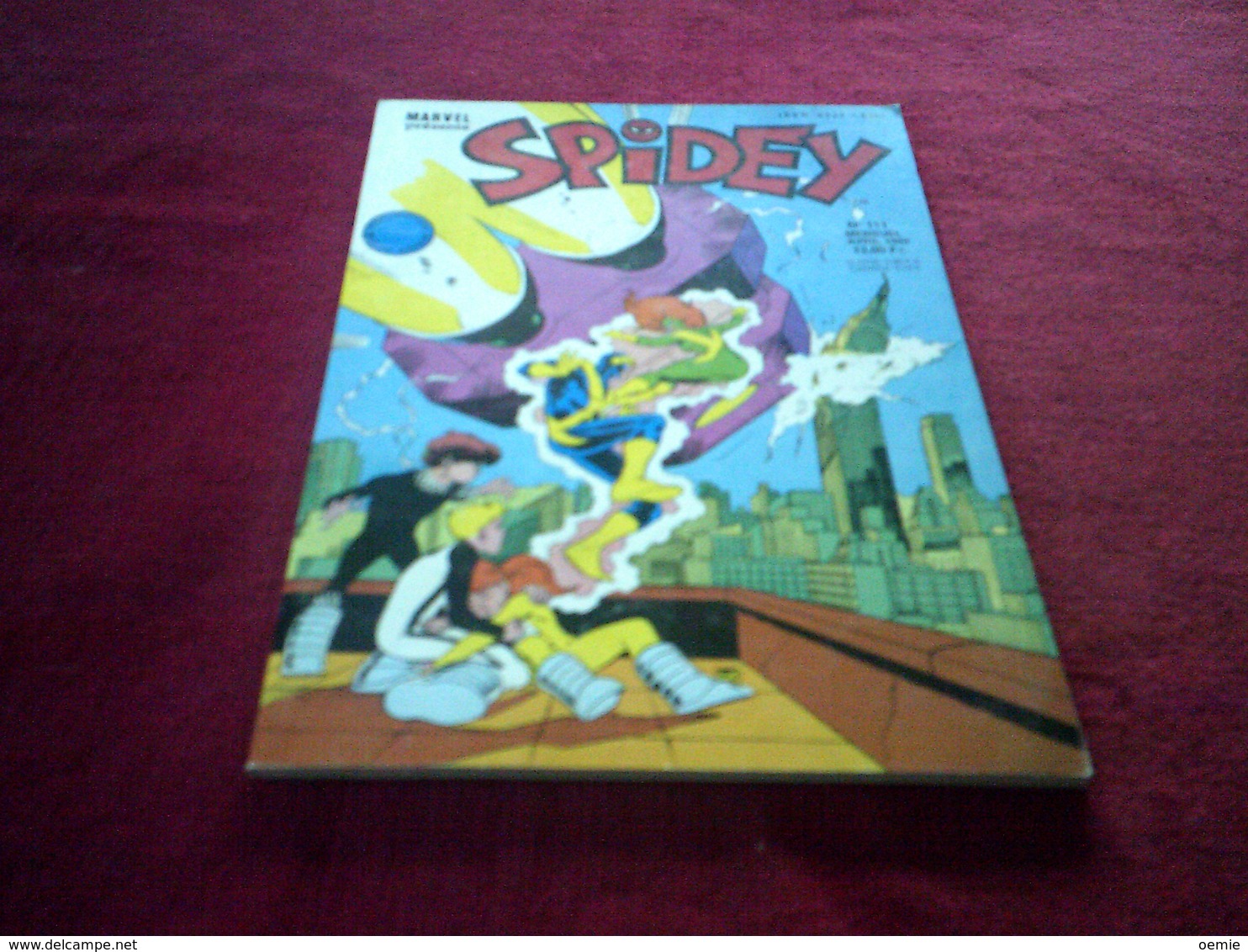 SPIDEY   N° 111   AVRIL  1989 - Spidey