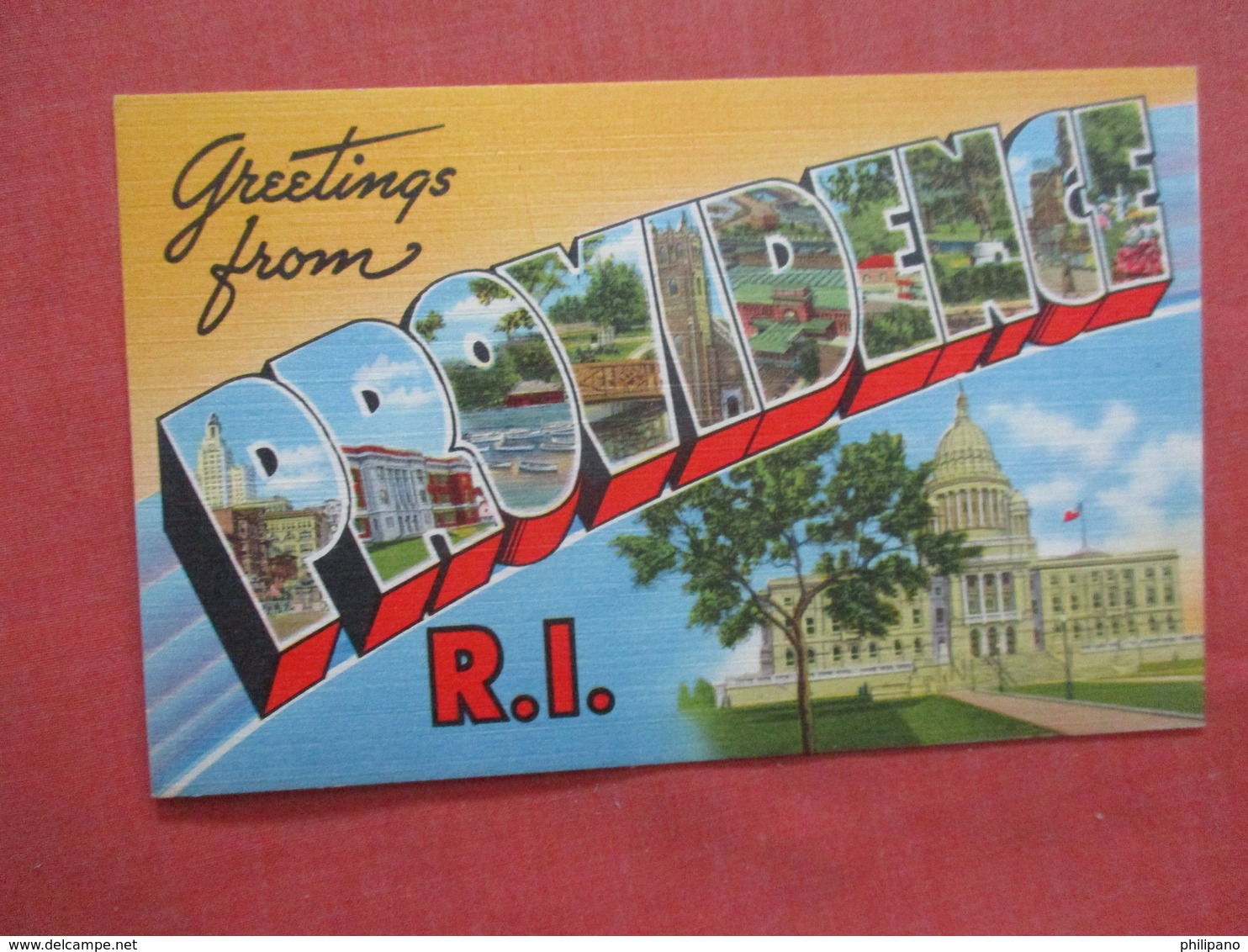 Greetings  Rhode Island > Providence  Ref 3938 - Providence