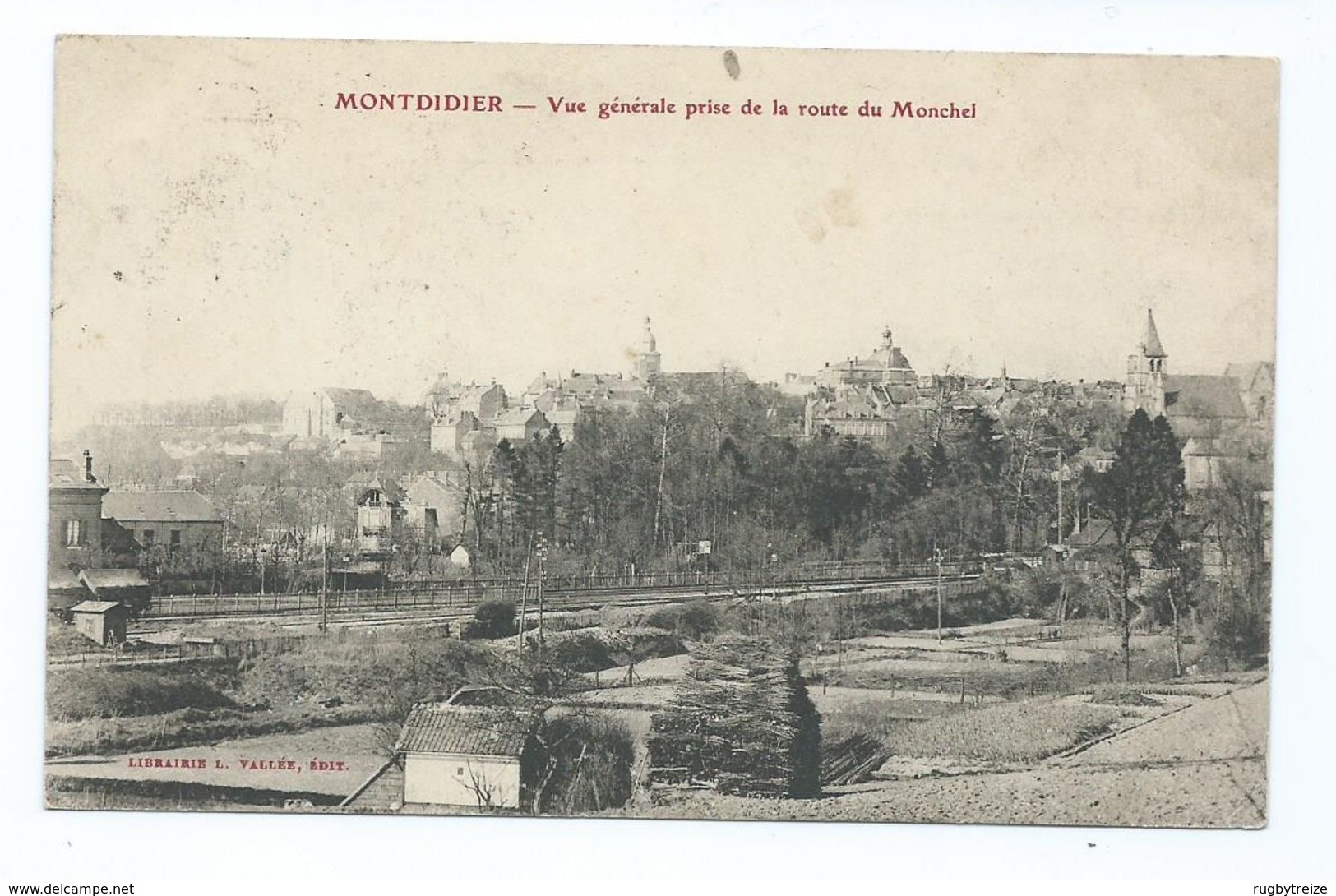 3412 Montdidier Vue Générale Prise De La Route Du Monchel 1904 Leroy Pouret Poix De Picardie  Roye Somme - Montdidier