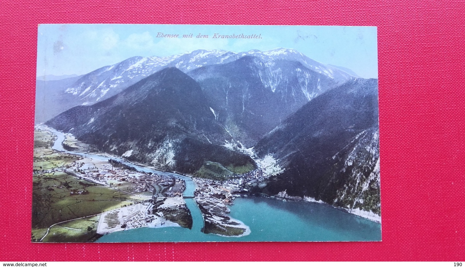 Ebensee Mit Dem Kranabethsattel - Ebensee