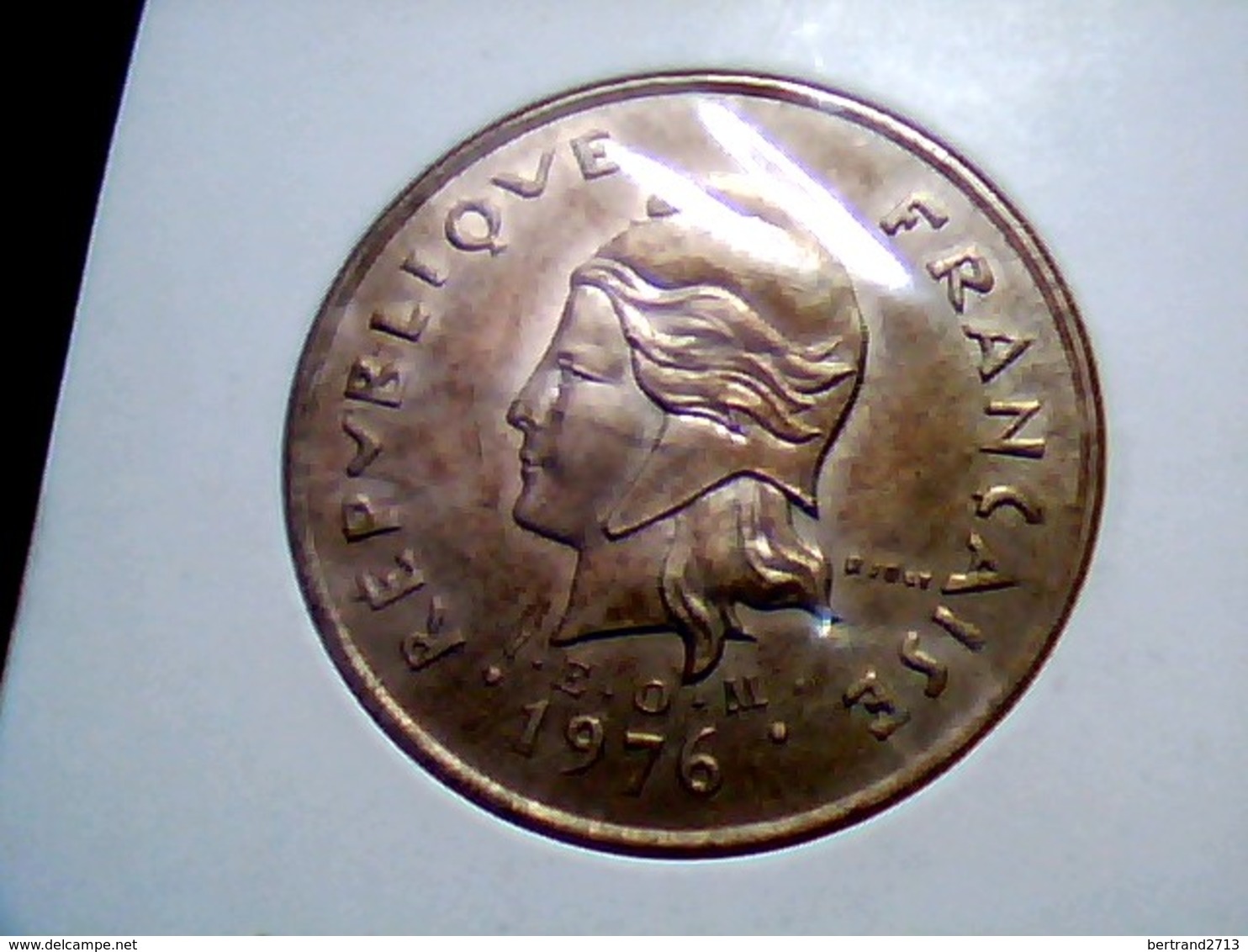 New Caledonia KM 15   100 Francs  1976 - Nieuw-Caledonië