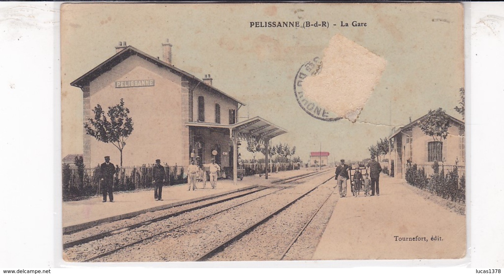 13 / PELISSANNE / LA GARE / INTERIEUR / ANIMEE - Pelissanne