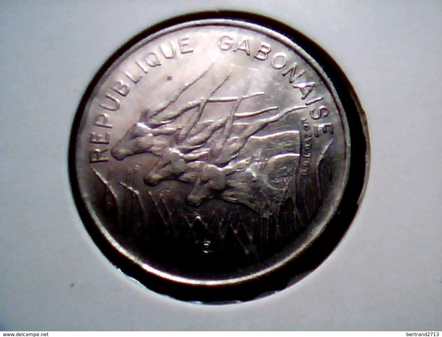 Gabon  KM 13   100 Francs 1975 - Gabon