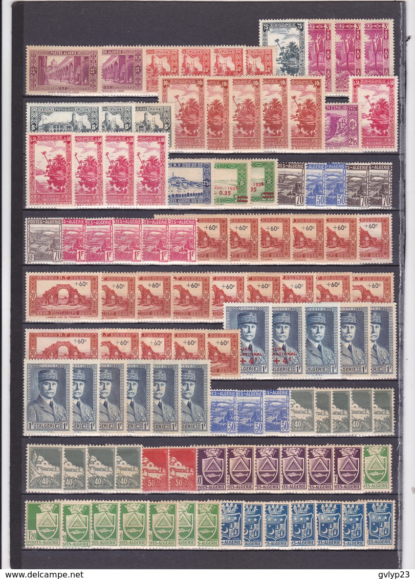 UN LOT DE 453 TIMBRES NEUFS**, NEUFS*, NSG /  AVANT INDéPENDANCE PUIS APRèS INDéPENDANCE/DONT MULTIPLES E - Lots & Serien