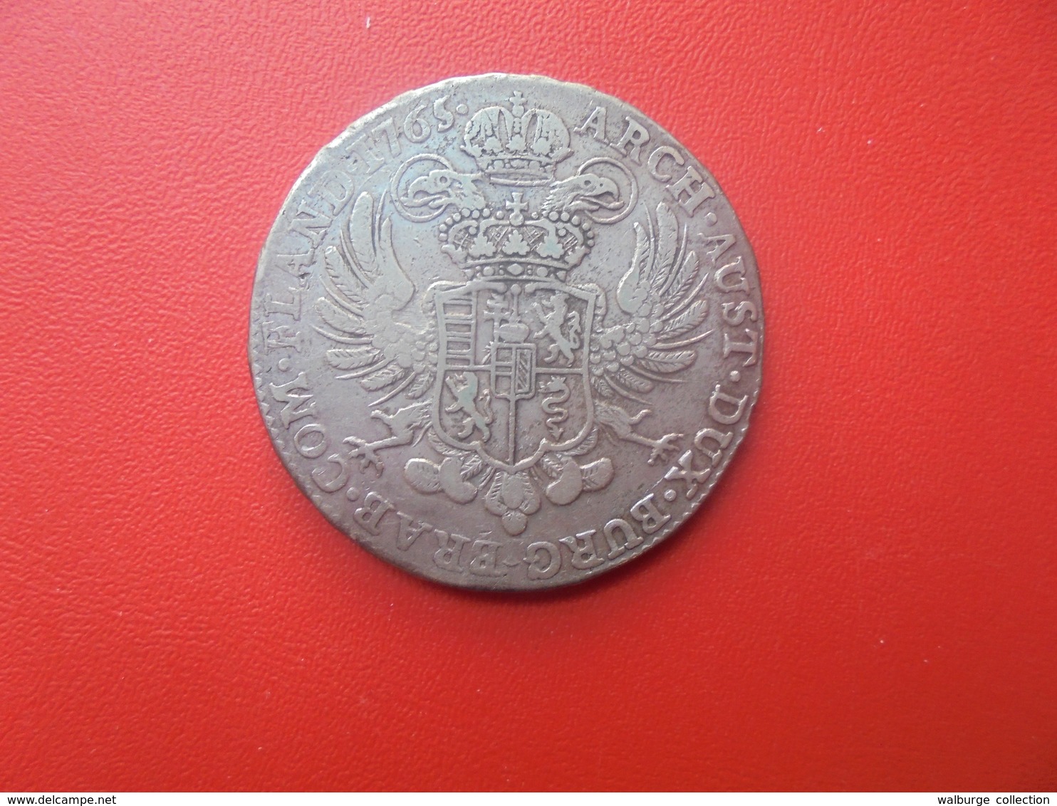 PAYS-BAS AUTRICHIEN COURONNE ARGENT 1765 "BRUXELLES"  (A.6) - Autres & Non Classés