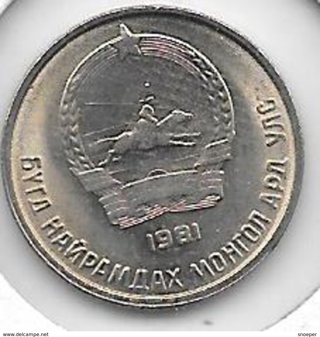 *mongolia 10 Mongo 1981 Km 30  Bu/ms65 - Mongolia