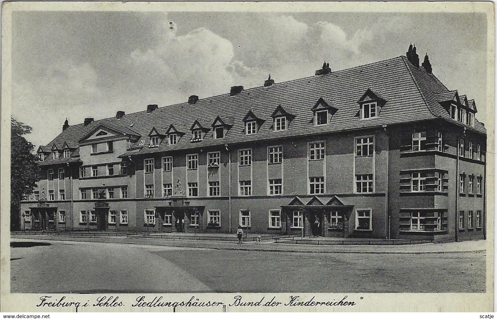 Freiburg I. Schles.Siedlungshäuser "Bund Der Kinderreichen". - Freiburg I. Br.