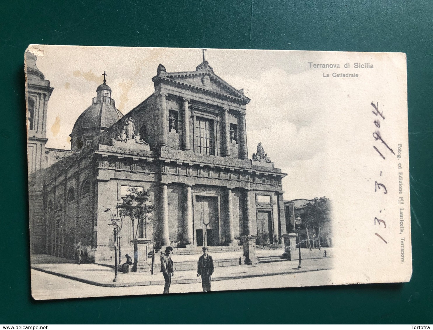 TERRANOVA DI SICILIA  GELA (CALTANISSETTA)  LA CATTEDRALE  1907 - Gela