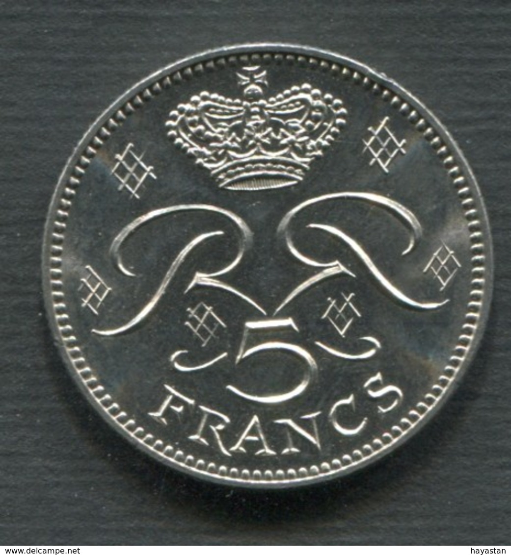 MONACO - 5 F 1978 - 1960-2001 Nouveaux Francs