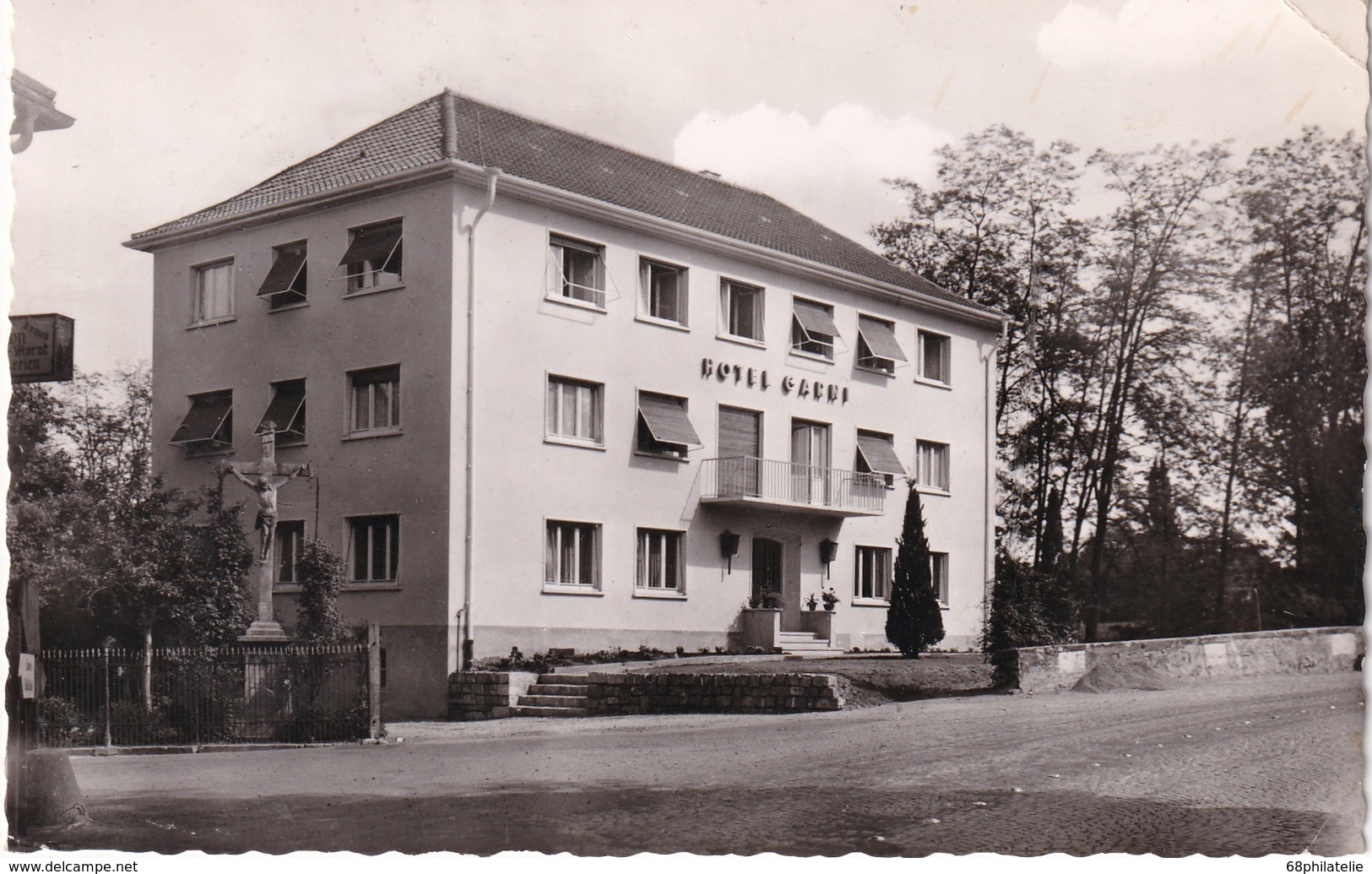 ALLEMAGNE 1965 CARTE POSTALE DE BAD KROZINGEN  HOTEL GARNI - Bad Krozingen